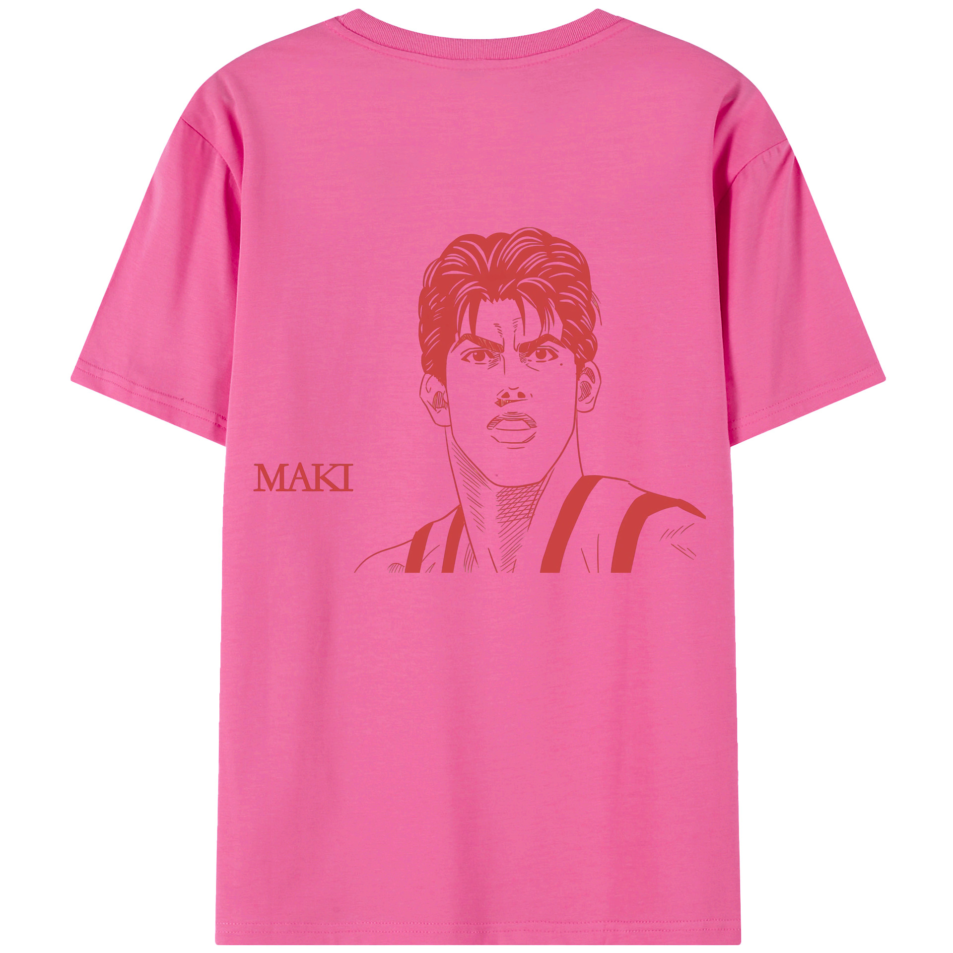 SLAM DUNK／スラムダンク レディース半袖Tシャツ(バックプリント)